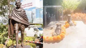 অস্ট্রেলিয়ায় মহাত্মা গান্ধীর ব্রোঞ্জের মূর্তি চুরি
