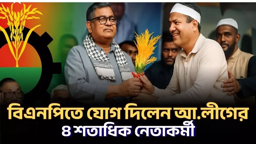 পঞ্চগড়ে বিএনপিতে যোগ দিলেন আওয়ামী লীগের চার শতাধিক নেতাকর্মী